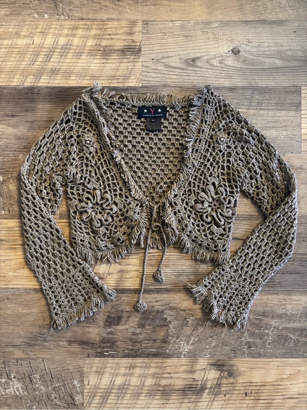 Fairy Core 🧚🏻 Y2K Crochet Shrug